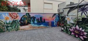 mural espectacular graffiti castelldefels